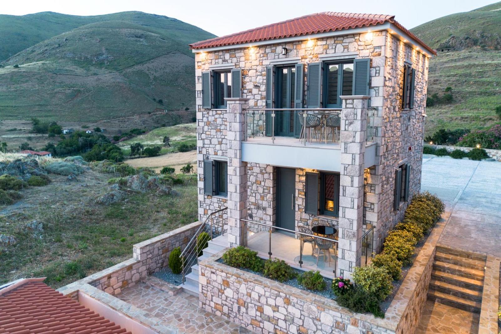 Lithoessa Luxury Apartments Agios Ioannis Kaspaka エクステリア 写真
